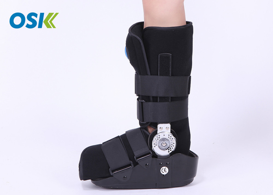 結合された整形外科の医学の歩く援助の空気カム歩行者のひびのブーツの黒
