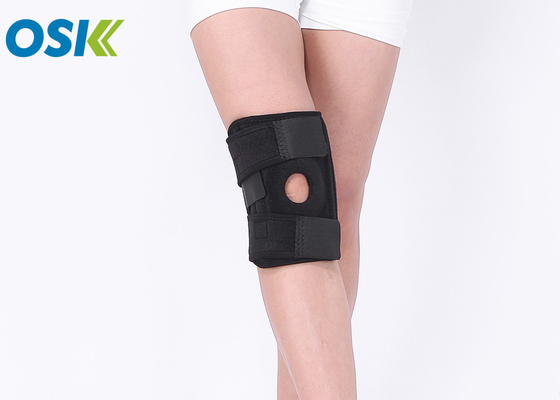 JYK-D029布のニー ブレースの包帯、スポーツの保護のためのOskyのスポーツの膝サポート